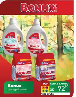 Tamda Foods BONUX prací gel/prášek nabídka