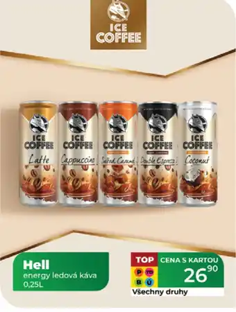 Tamda Foods HELL energy ledová káva nabídka