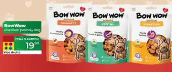 Tamda Foods Bow Wow Premium pamlsky nabídka