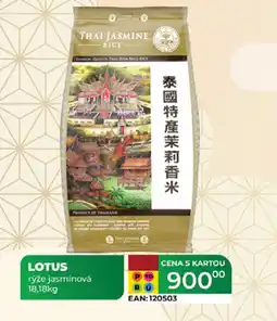 Tamda Foods LOTUS rýže jasmínová nabídka