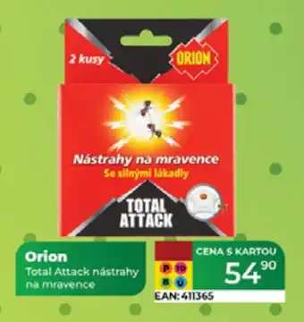 Tamda Foods ORION Total Attack nástrahy na mravence nabídka