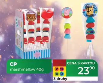 Tamda Foods CP marshmallow nabídka