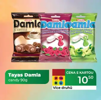 Tamda Foods Tayas Damla candy nabídka