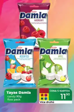 Tamda Foods Tayas Damla candy nabídka