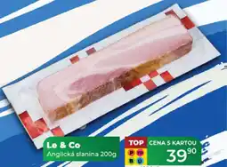 Tamda Foods Le & Co Anglická slanina nabídka