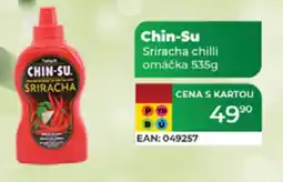 Tamda Foods Chin-Su Sriracha chilli omáčka nabídka