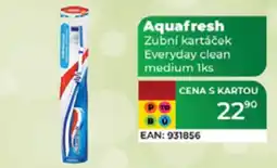 Tamda Foods Aquafresh Zubní kartáček nabídka
