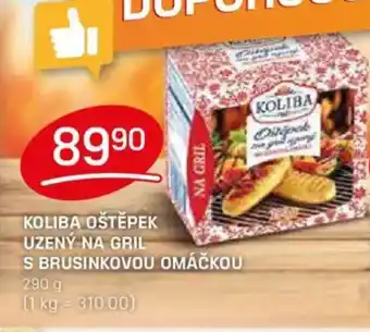 Flop KOLIBA Oštěpek uzený na gril s brusinkovou omáčkou nabídka