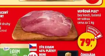 Penny Market Vepřová plec nabídka