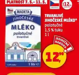 Penny Market Trvanlivé mléko nabídka