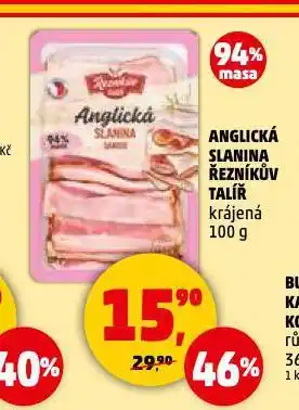 Penny Market Anglická slanina nabídka