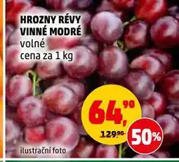 Penny Market Hrozny révy vinné modré nabídka