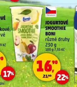 Penny Market Jogurtové smoothie nabídka
