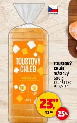Penny Market Toustový chléb nabídka