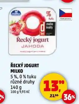 Penny Market Řecký jogurt nabídka