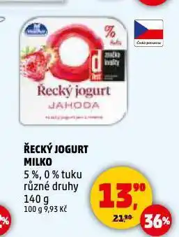 Penny Market Řecký jogurt nabídka