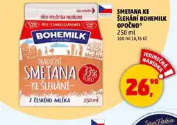 Penny Market Bohemilk smetana ke šlehání nabídka