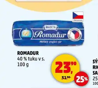 Penny Market Romadur nabídka