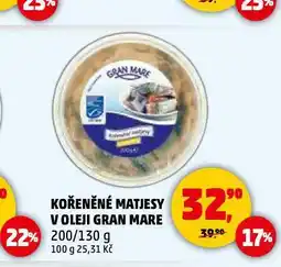 Penny Market Kořeněné matjesy v oleji nabídka
