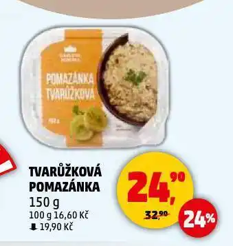 Penny Market Tvarůžková pomazánka nabídka