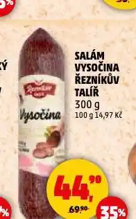 Penny Market Salám vysočina nabídka