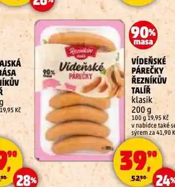 Penny Market Vídeňské párečky nabídka
