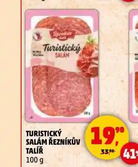 Penny Market Turistický salám nabídka
