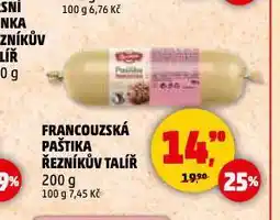 Penny Market Francouzská paštika nabídka