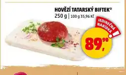 Penny Market Hovězí tatarský biftek nabídka