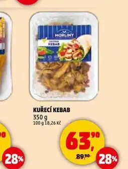 Penny Market Kuřecí kebab nabídka