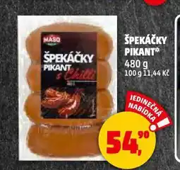 Penny Market Špekáčky pikant nabídka