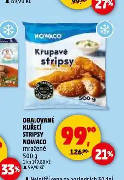 Penny Market Obalované kuřecí stripsy nowaco nabídka