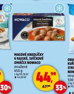 Penny Market Masové knedlíčky v rajské omáčce nabídka