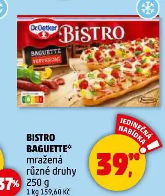 Penny Market Bistro baguette nabídka