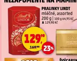 Penny Market Pralinky lindt nabídka