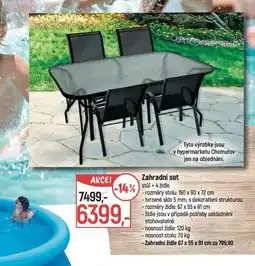 Globus Zahradní set nabídka