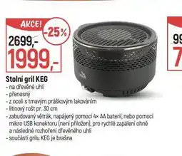 Globus Stolní gril keg nabídka