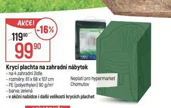 Globus Krycí plachta na zahradní nábytek nabídka