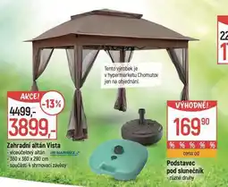 Globus Zahradní altán vista nabídka