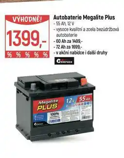 Globus Autobaterie megalite plus 60 ah nabídka