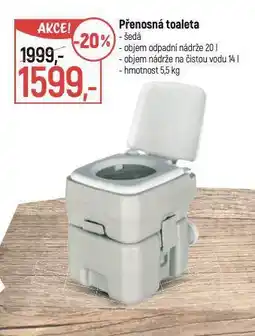Globus Přenosná toaleta nabídka