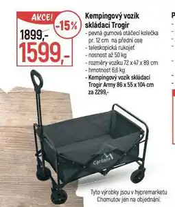 Globus Kempingový vozík skládací trogir nabídka