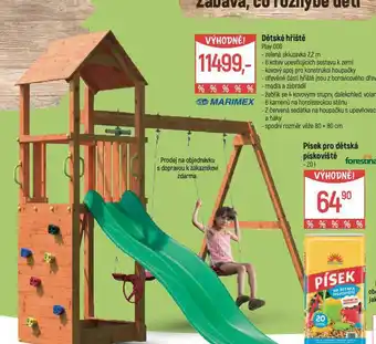 Globus Dětské hřiště nabídka
