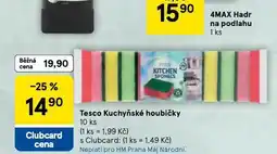 Tesco Kuchyňské houbičky nabídka