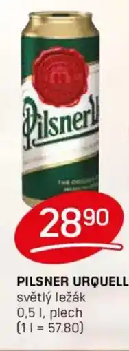 Flop Pilsner Urquell nabídka