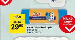 Tesco 4max odpadkové pytle nabídka