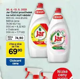 Tesco Jar prostředek na nádobí nabídka