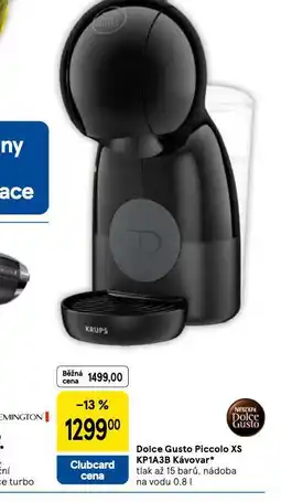 Tesco Kávovar dolce gusto nabídka