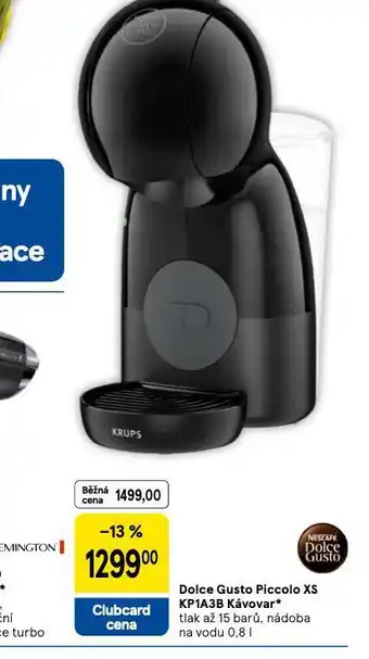 Tesco Kávovar dolce gusto nabídka