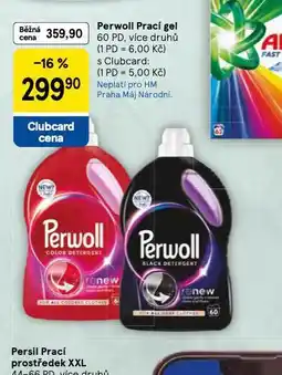 Tesco Perwoll prací gel nabídka